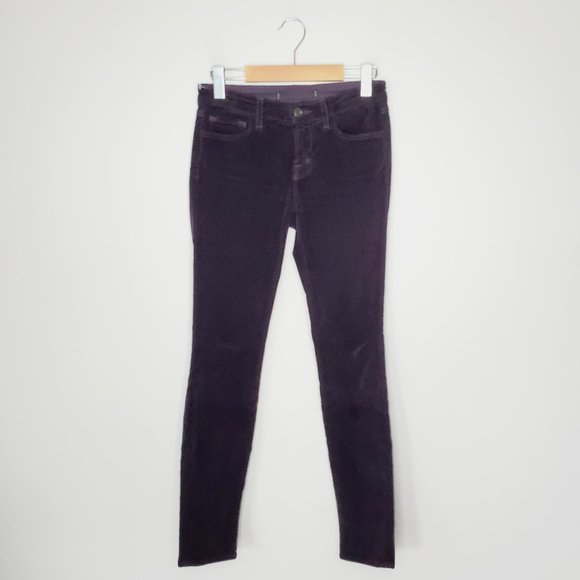 J BRAND Purple Corduroy Skinny Jeans - Picture 3 of 11